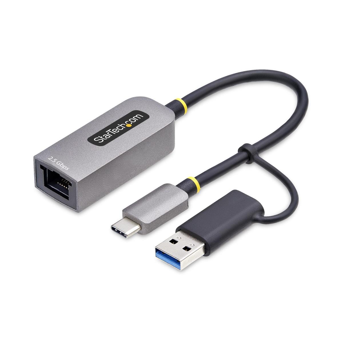 STARTECH.COM Ethernet Adapter - USB 3.0 Type-c To 2.5 Gigabit W/USB-a Convert