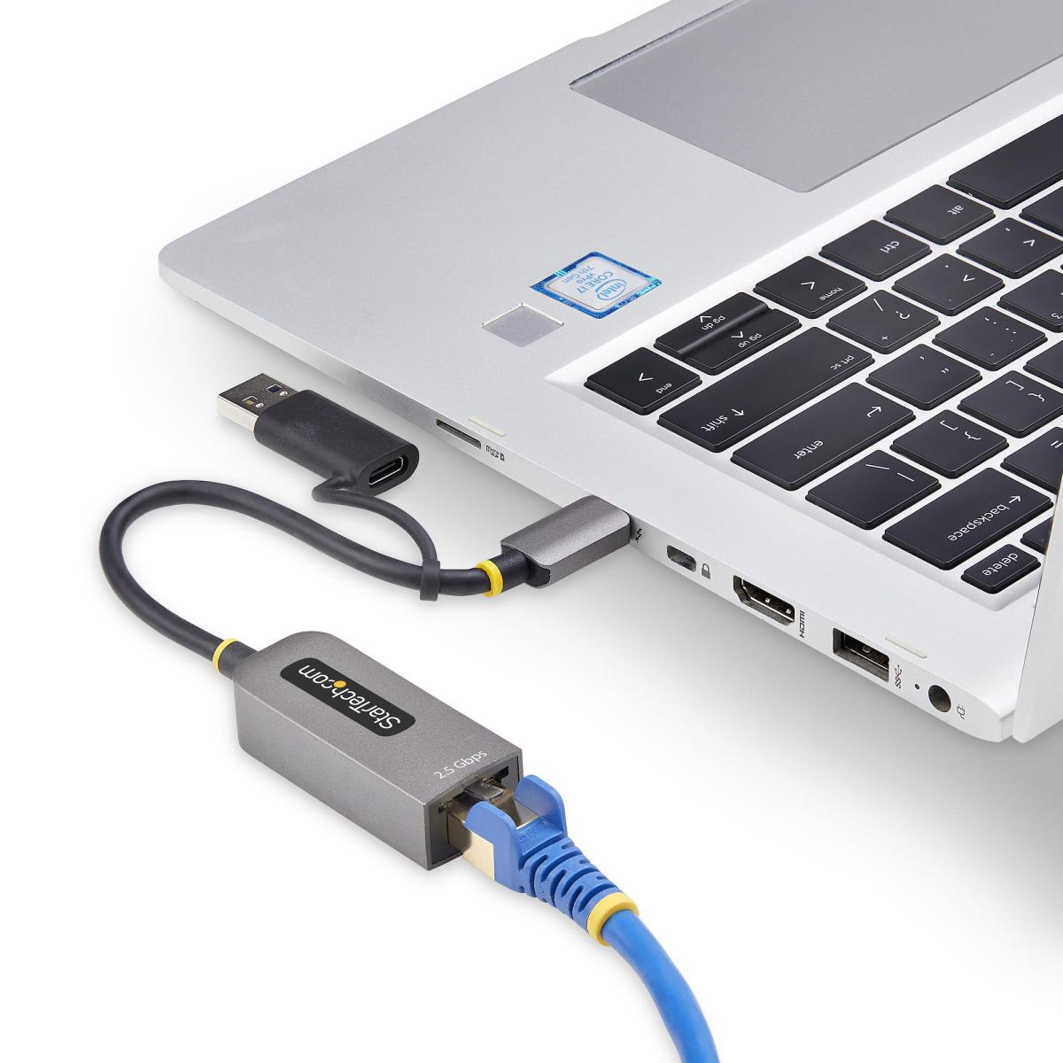 STARTECH.COM Ethernet Adapter - USB 3.0 Type-c To 2.5 Gigabit W/USB-a Convert
