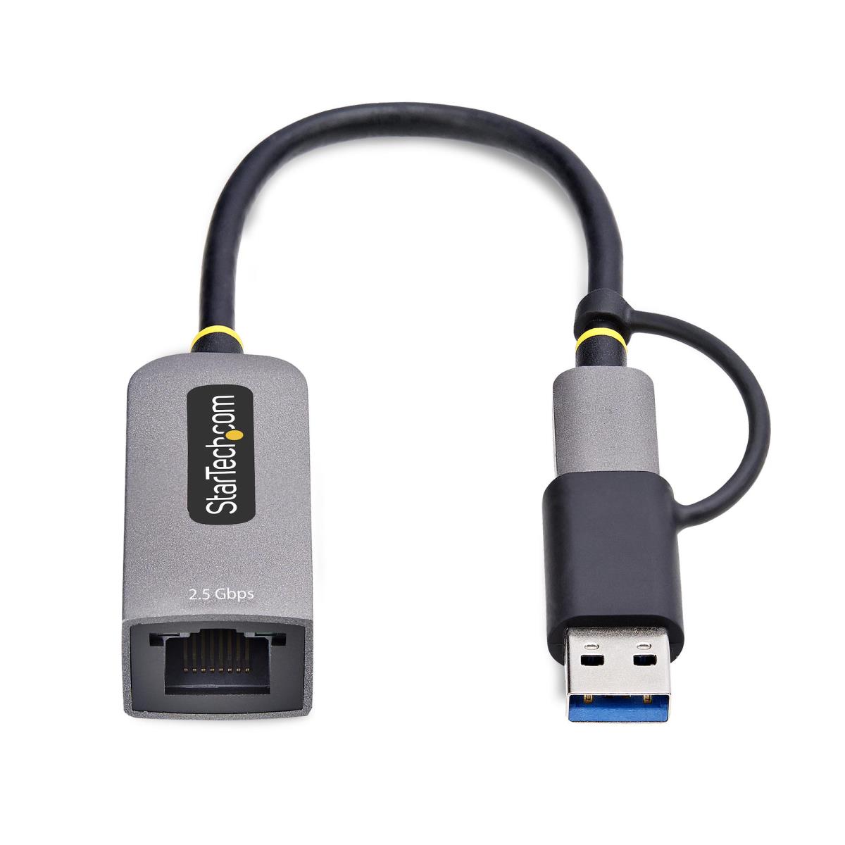 STARTECH.COM Ethernet Adapter - USB 3.0 Type-c To 2.5 Gigabit W/USB-a Convert
