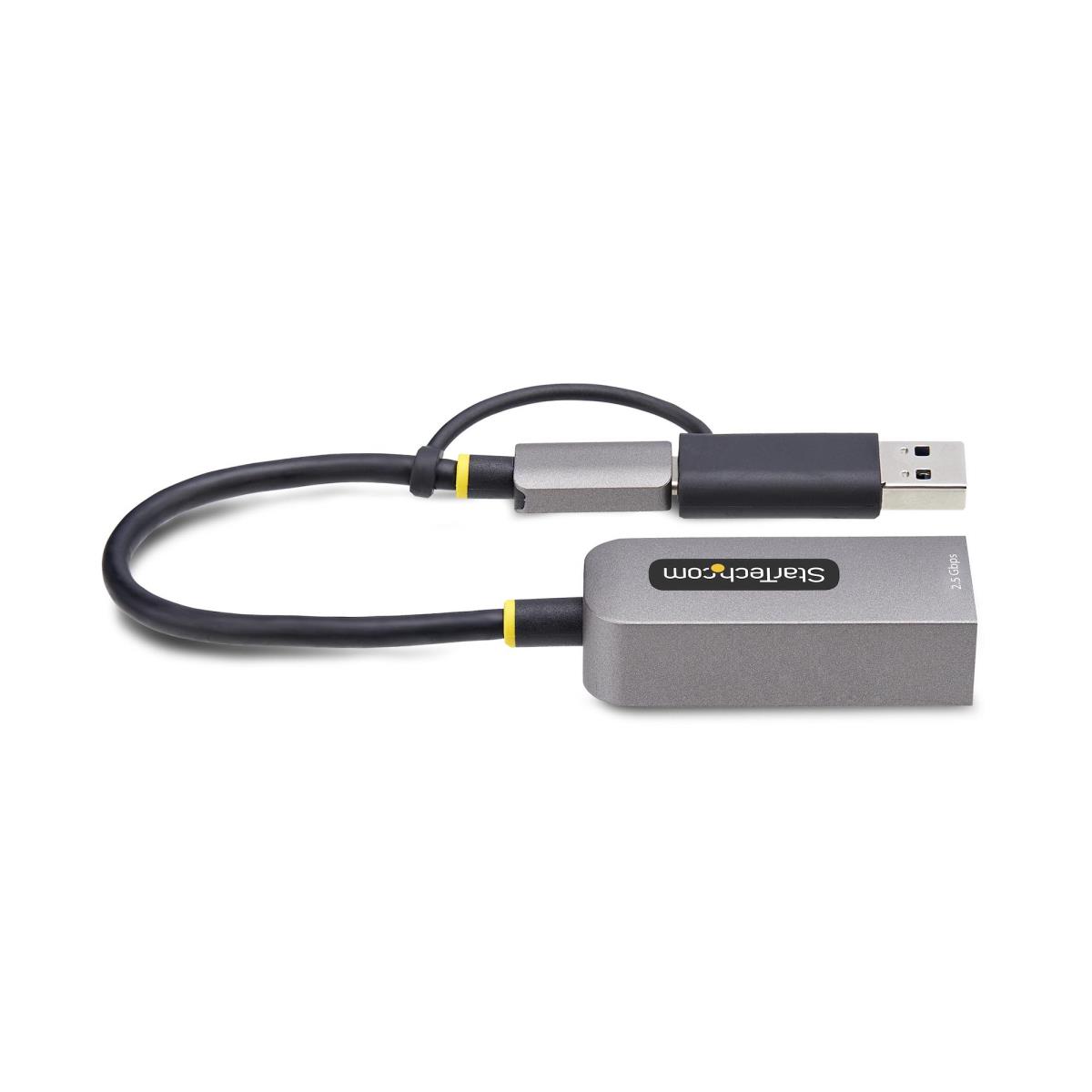 STARTECH.COM Ethernet Adapter - USB 3.0 Type-c To 2.5 Gigabit W/USB-a Convert