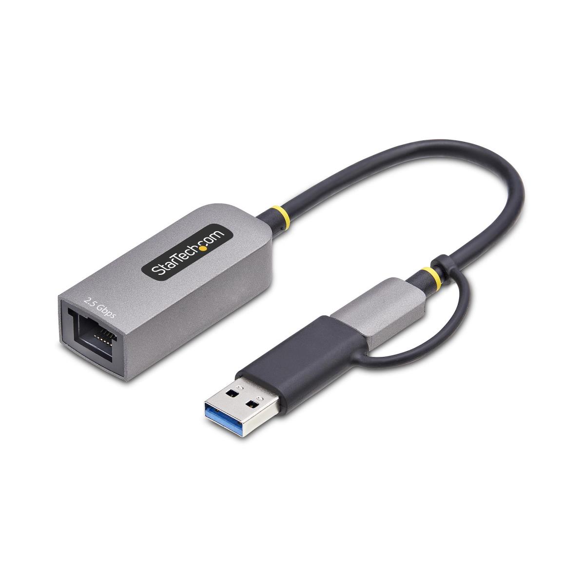 STARTECH.COM Ethernet Adapter - USB 3.0 Type-c To 2.5 Gigabit W/USB-a Convert