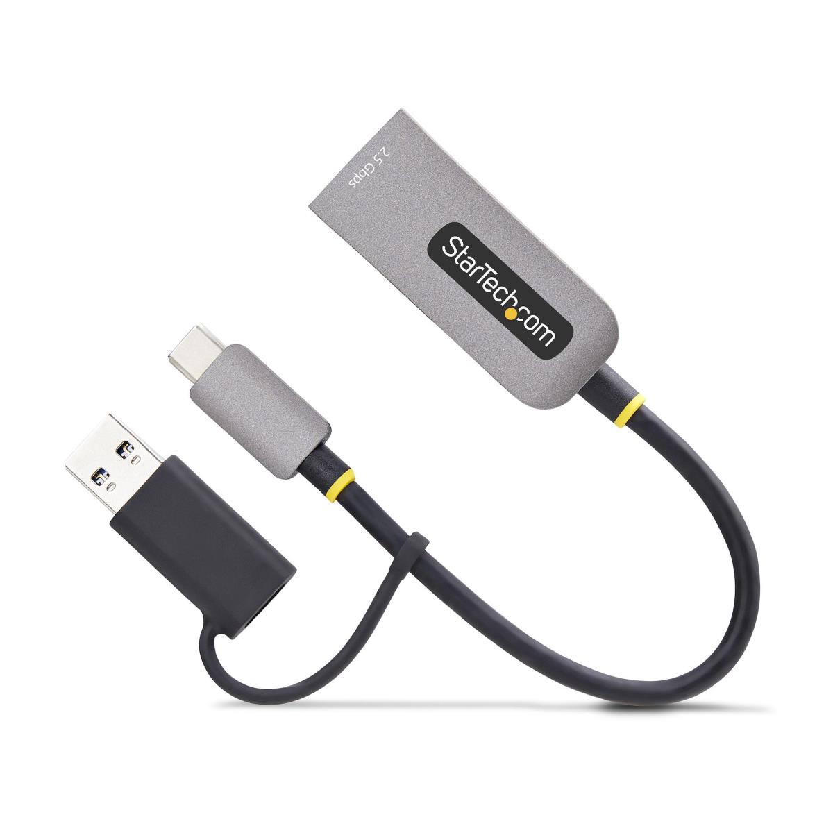 STARTECH.COM Ethernet Adapter - USB 3.0 Type-c To 2.5 Gigabit W/USB-a Convert