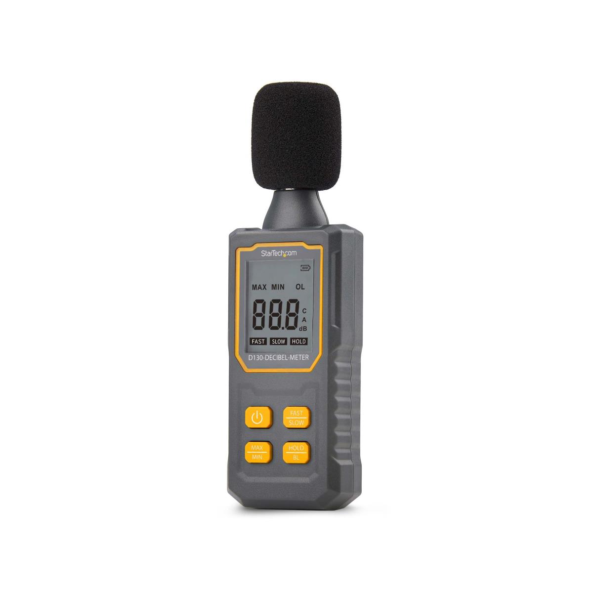 STARTECH.COM Handheld Digital Sound Meter W/large Lcd, Noise/decibel Level Reader For Server Room/office, Audio Monitor