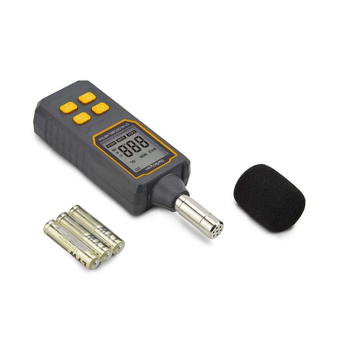 STARTECH.COM Handheld Digital Sound Meter W/large Lcd, Noise/decibel Level Reader For Server Room/office, Audio Monitor