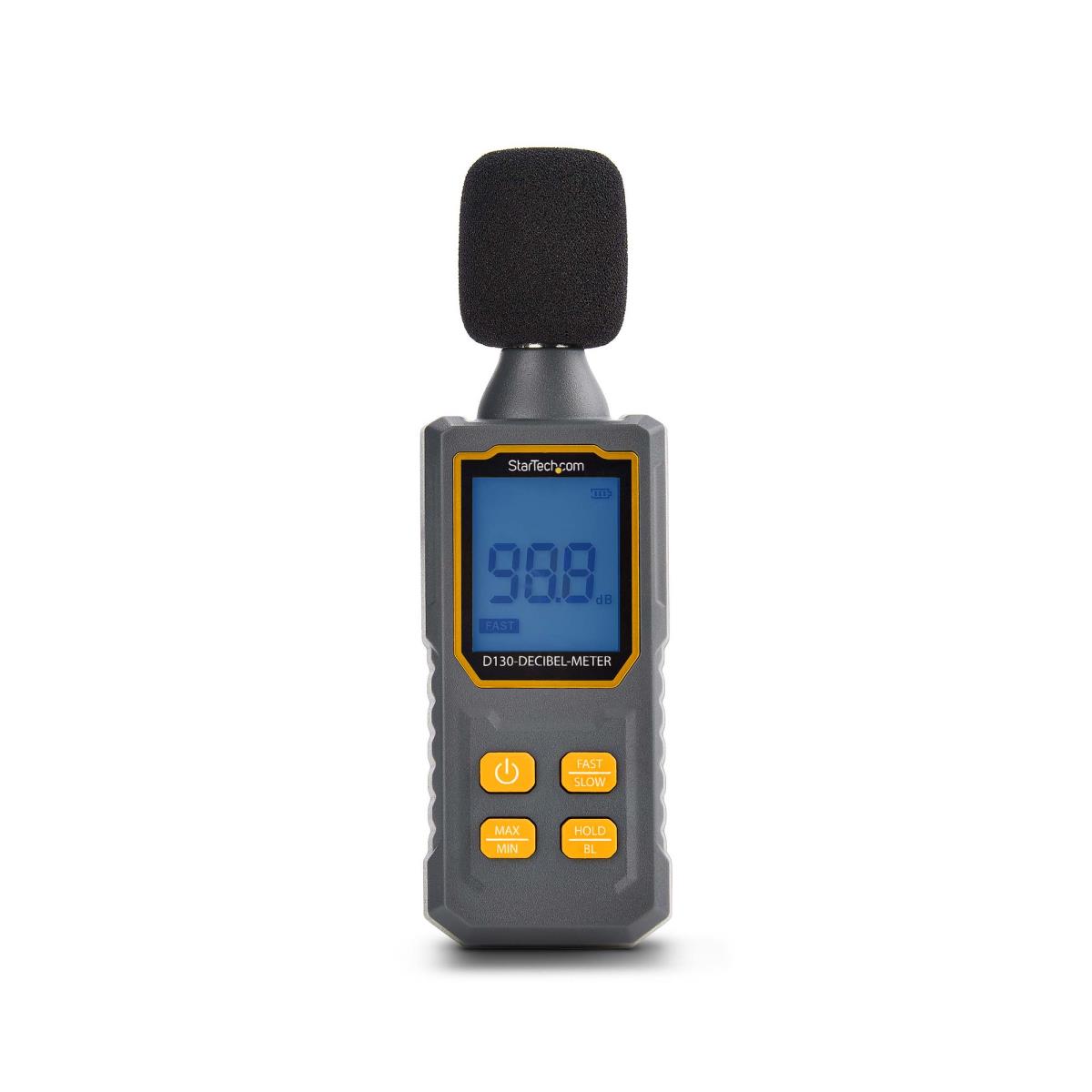 STARTECH.COM Handheld Digital Sound Meter W/large Lcd, Noise/decibel Level Reader For Server Room/office, Audio Monitor