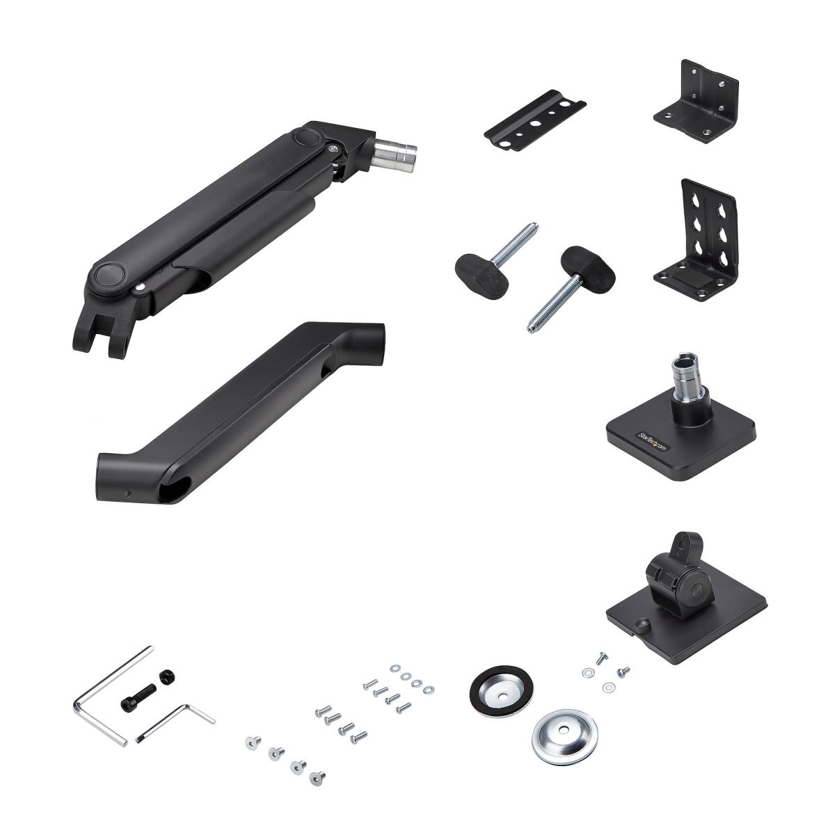 STARTECH.COM Monitor Desk Mount For Up To 49in Ultrawide Curved Screens Max 44lb - Mechanical Spring Arm - C-clamp/grommet - Tool-less Adjustment