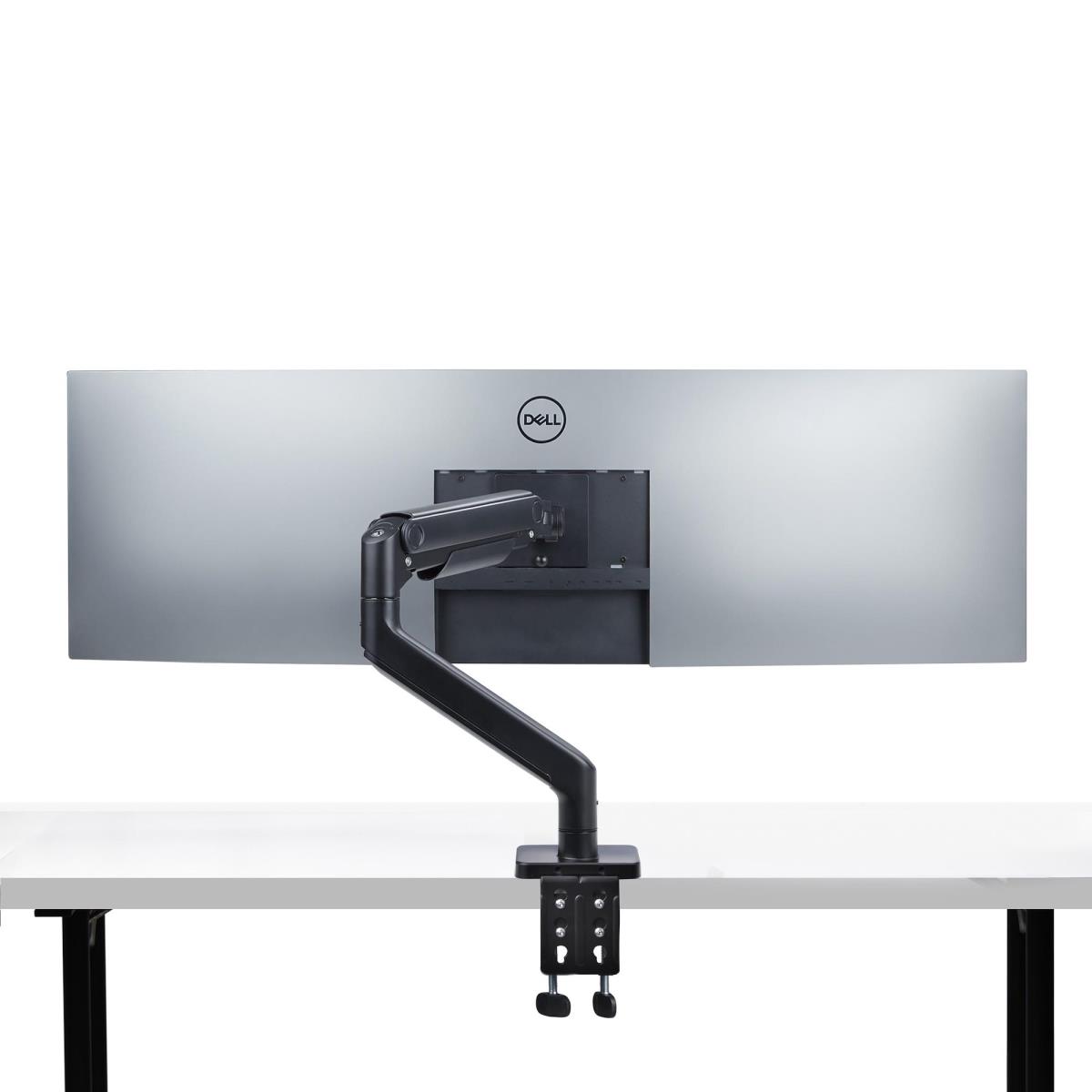 STARTECH.COM Monitor Desk Mount For Up To 49in Ultrawide Curved Screens Max 44lb - Mechanical Spring Arm - C-clamp/grommet - Tool-less Adjustment
