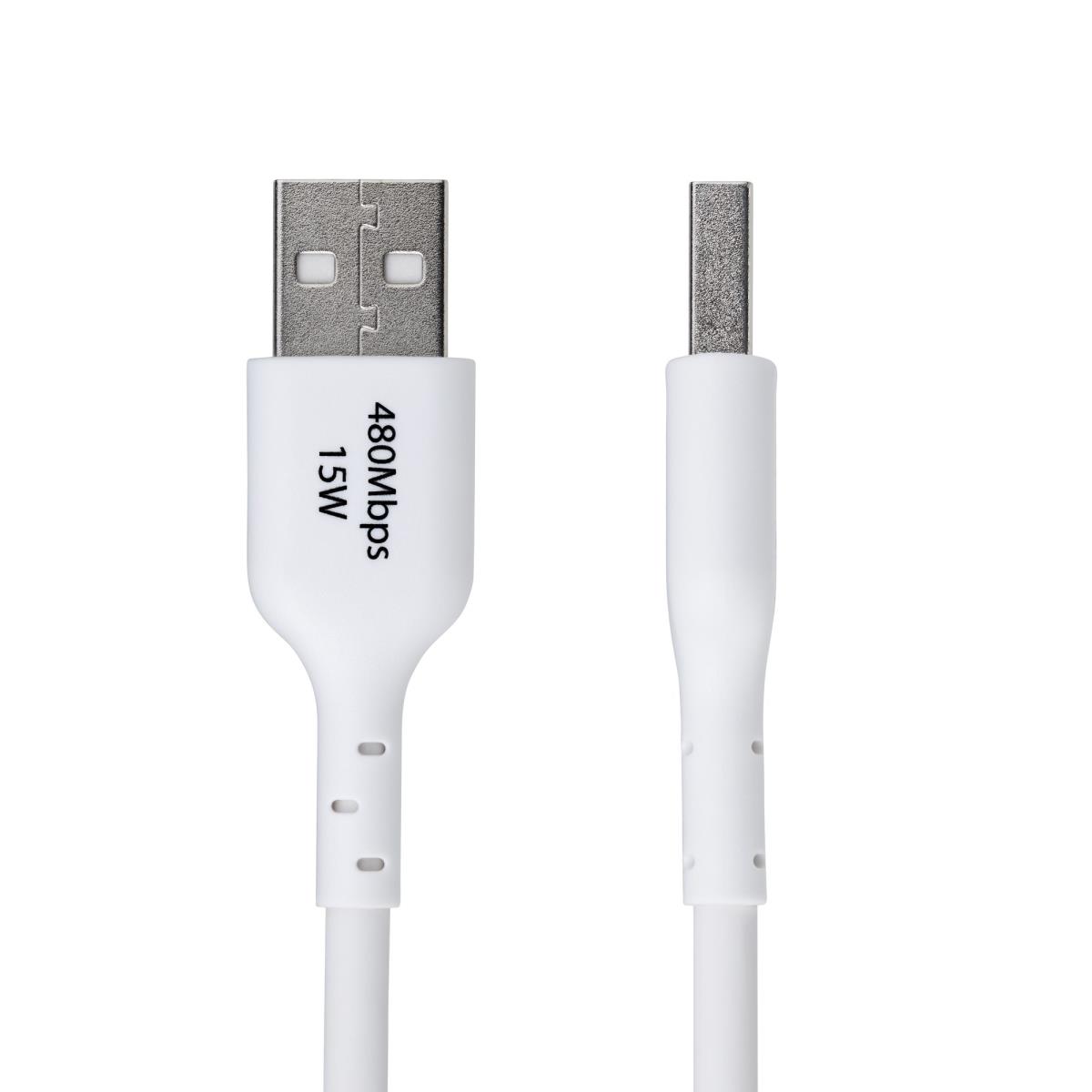 STARTECH.COM USB-a To USB-c Cable Charger Cord USB 2.0 Data Transfer 3m White
