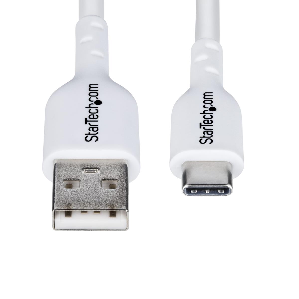 STARTECH.COM USB-a To USB-c Cable Charger Cord USB 2.0 Data Transfer 3m White