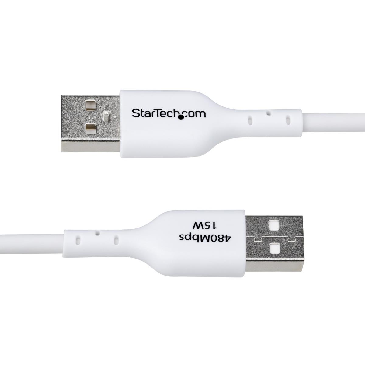 STARTECH.COM USB-a To USB-c Cable Charger Cord USB 2.0 Data Transf 2m White