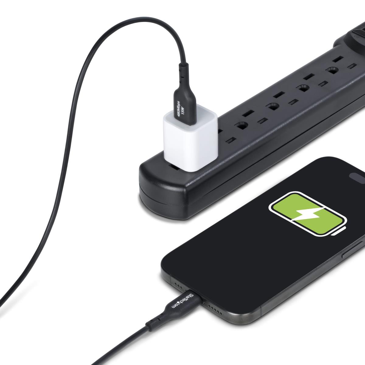 STARTECH.COM USB-a To USB-c Cable Charger Cord USB 2.0 Data Transfer 1m