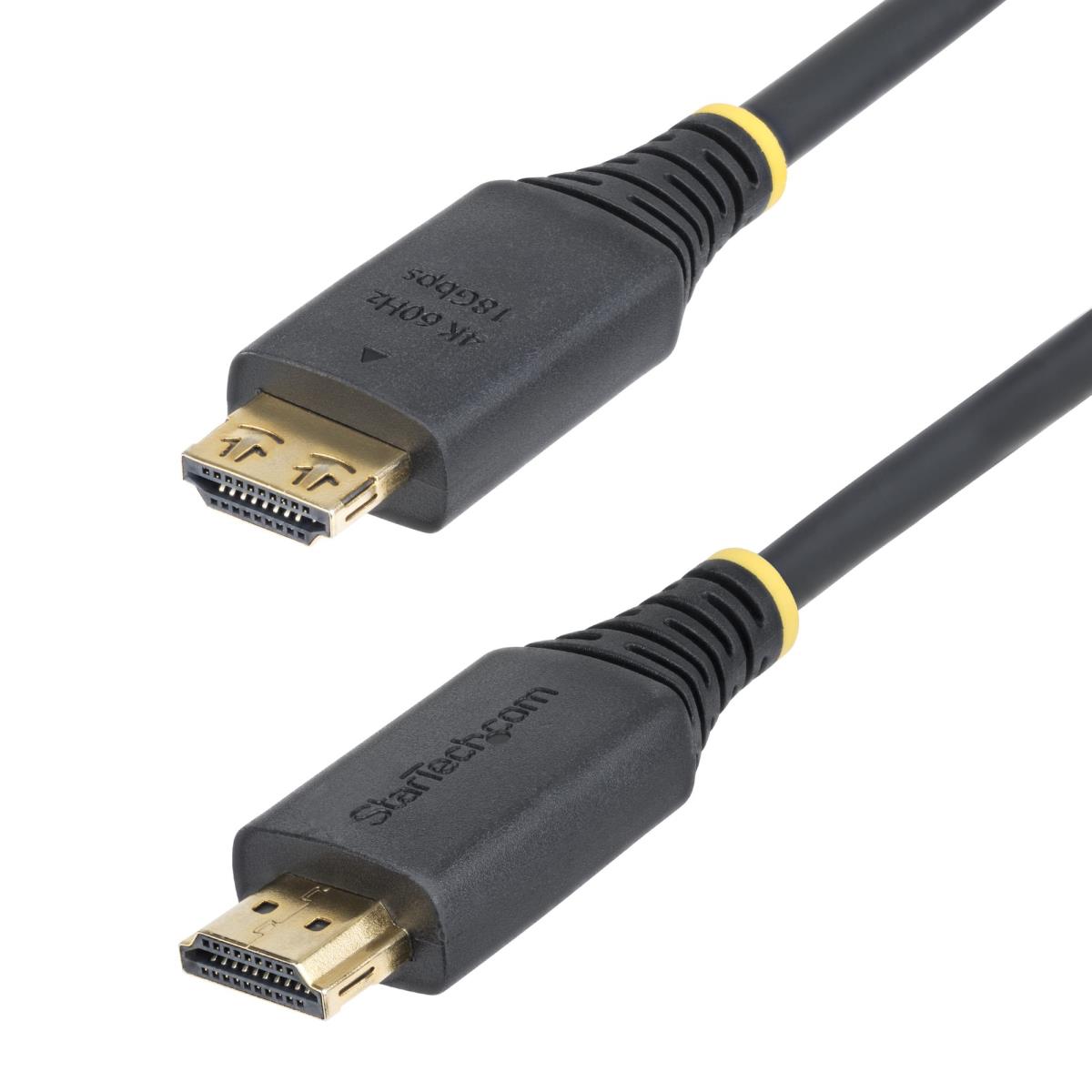 STARTECH.COM High Speed Hdmi Cable Gripping Connectors/4k 60hz/hdr1 10ft