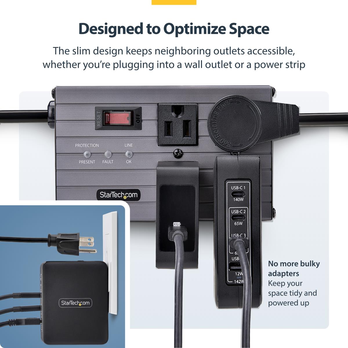 STARTECH.COM USB-c Wall Charger Pd 3.1 140w