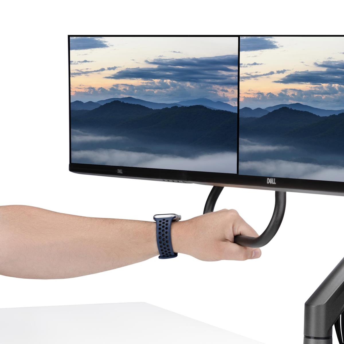 STARTECH.COM Desk Mount Dual Monitor Arm W/crossbar