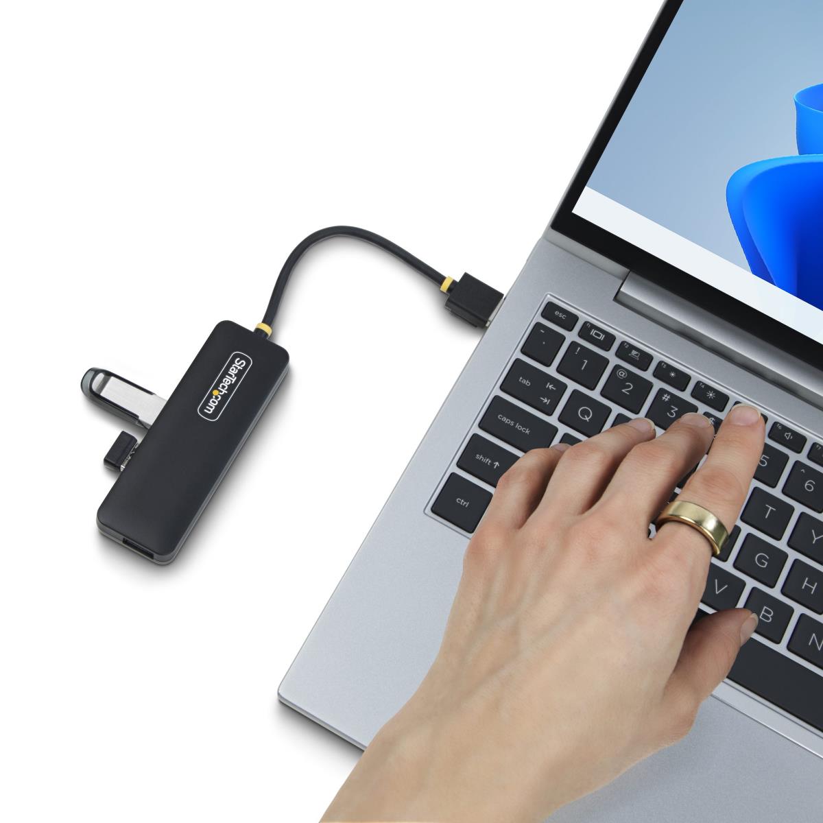 STARTECH.COM USB-a Hub 4-port 5gbps USB Bus Powered