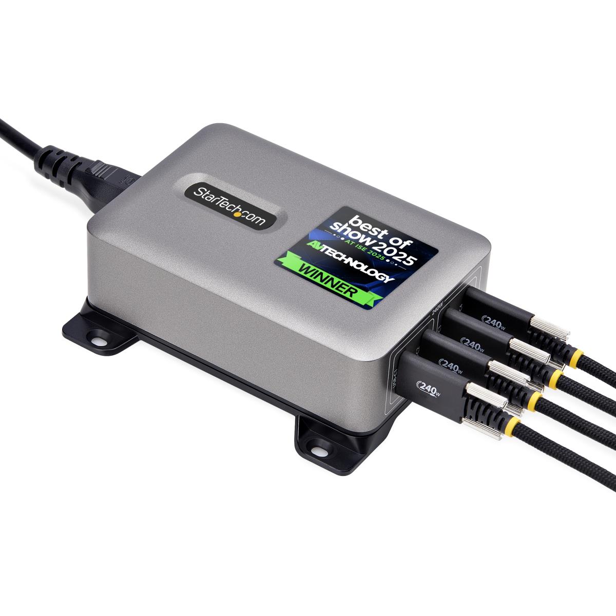 STARTECH.COM USB-c Charger 4-port 240w Total Single Port 140w Epr