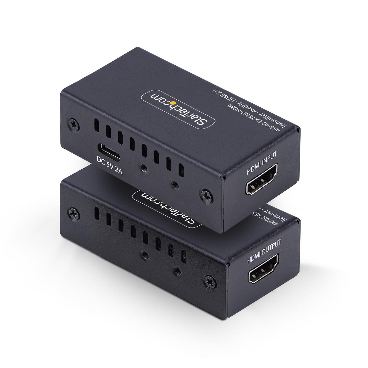 STARTECH.COM Hdmi Extender Over Cat5e/6 -4k 60hz 200ft/60m Hdmi 2.0