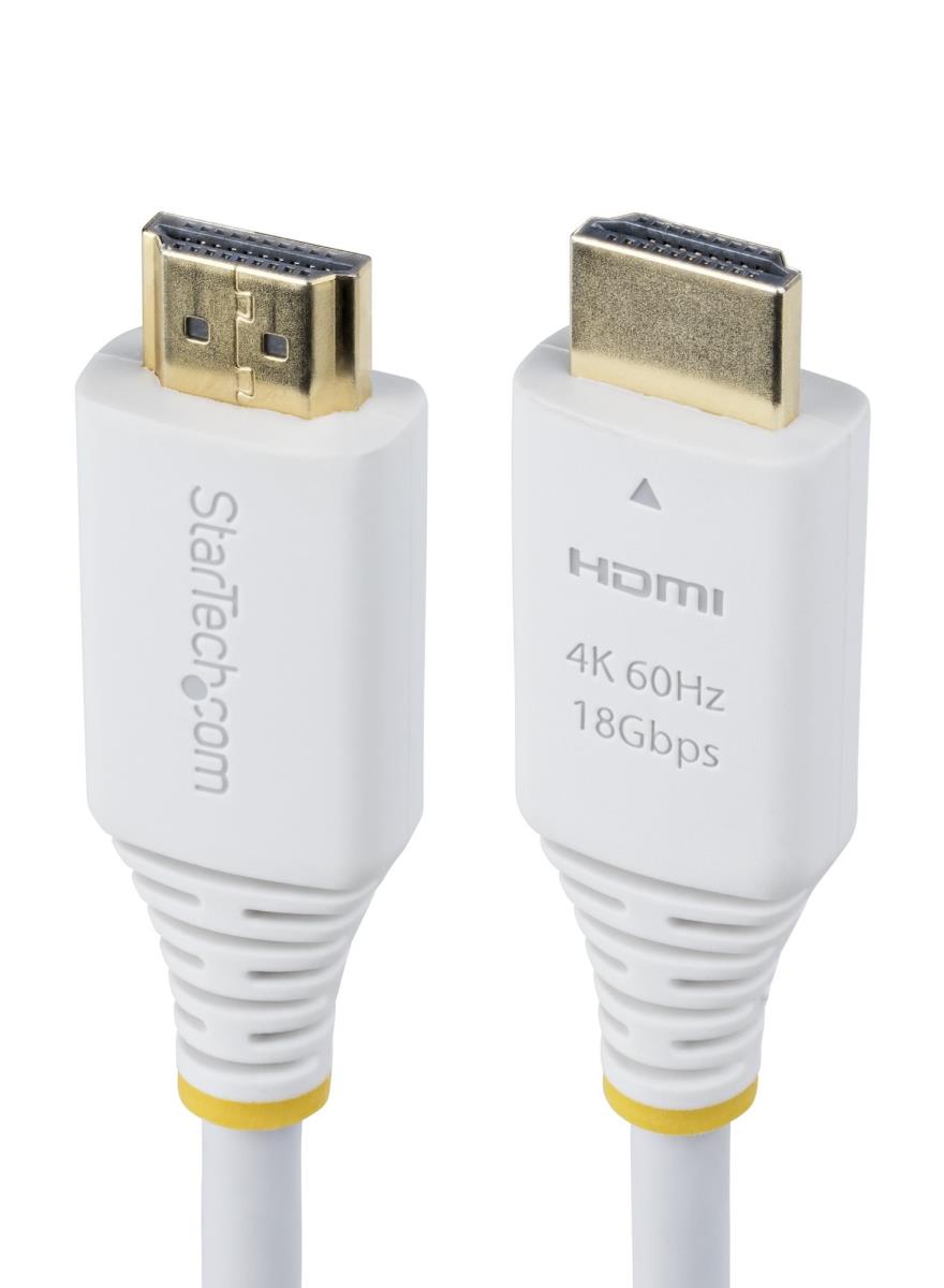 STARTECH.COM Premium Certified Hdmi Cable Hdmi Cord/4k 60hz/hdr1 6ft White