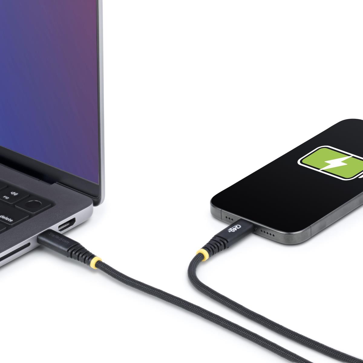 STARTECH.COM USB-c Cable USB-if Certified 240w Pd/silicone Jacket/rugged