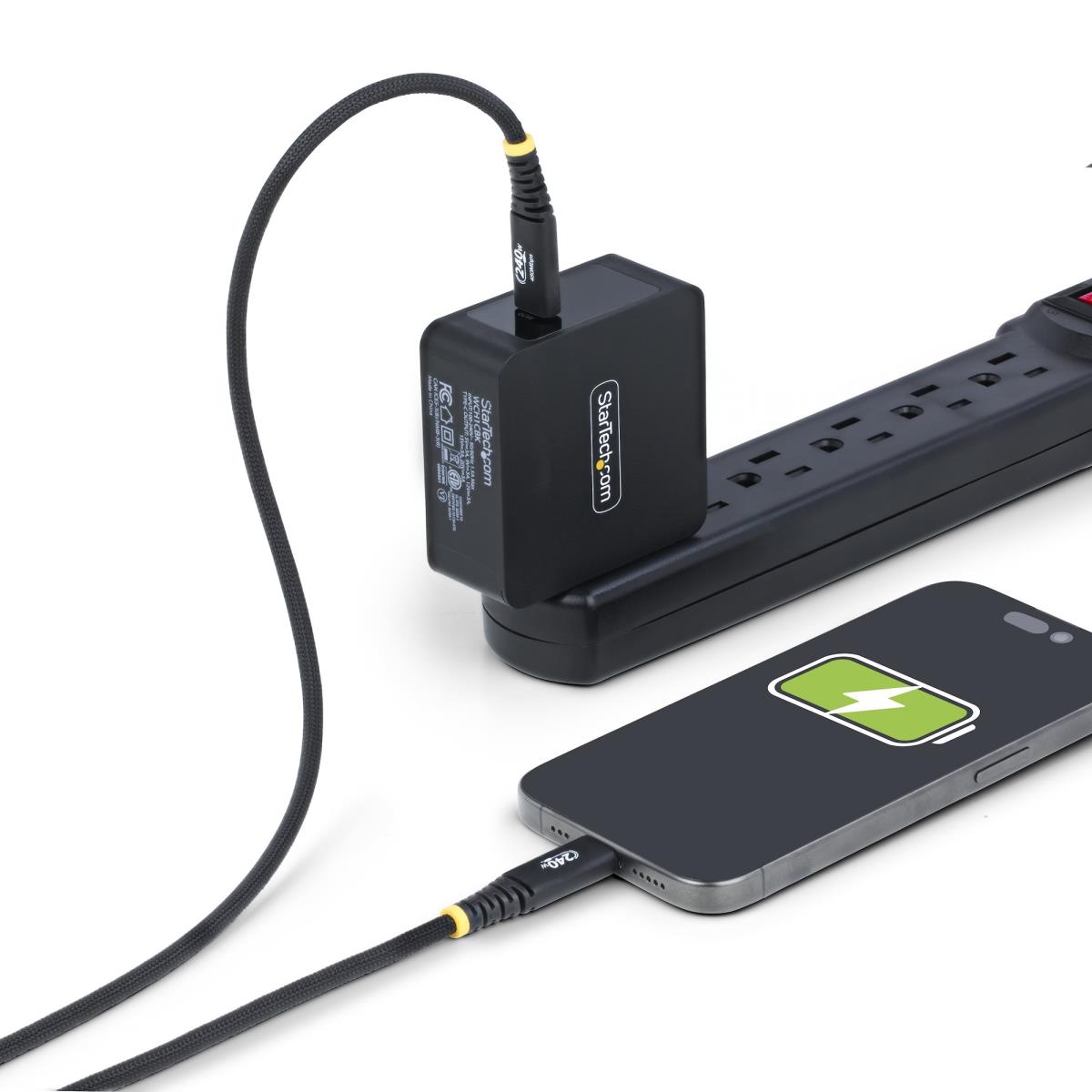STARTECH.COM USB-c Cable USB-if Certified 240w Pd/silicone Jacket/rugged