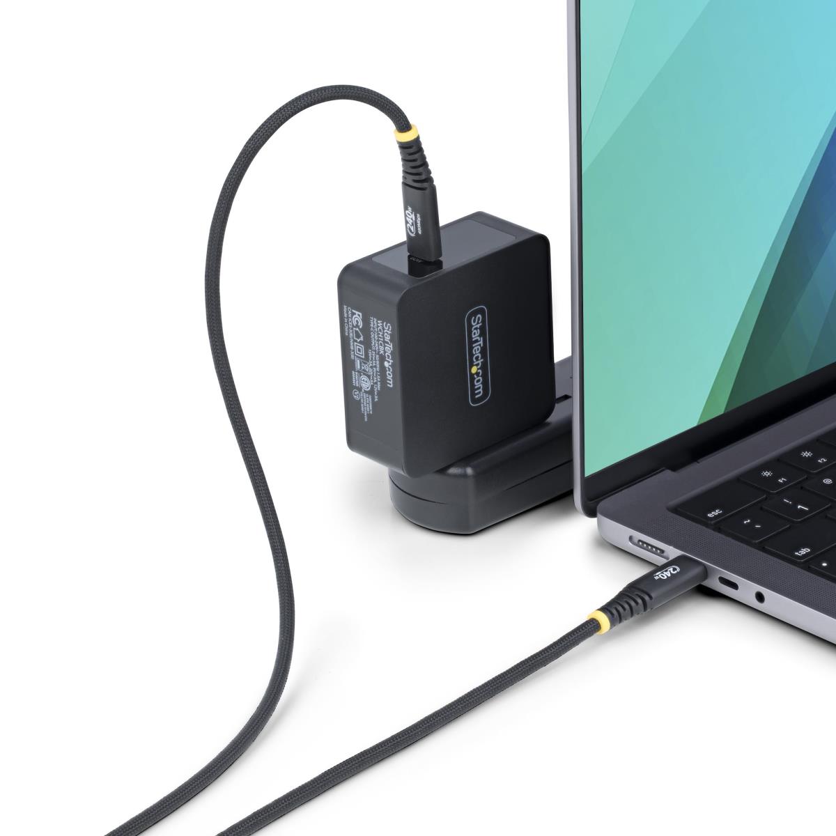 STARTECH.COM USB-c Cable USB-if Certified 240w Pd/silicone Jacket/rugged