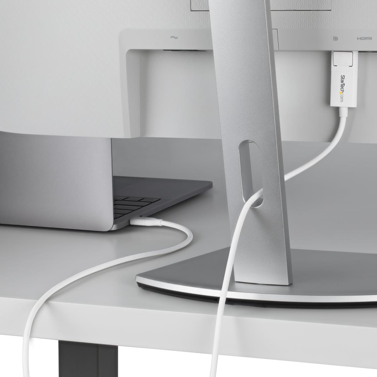 STARTECH.COM USB-c To DisplayPort Adapter Cable - 4k 60hz - 2m White