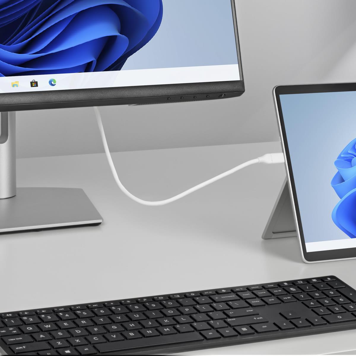 STARTECH.COM USB-c To DisplayPort Adapter Cable - 4k 60hz - 2m White