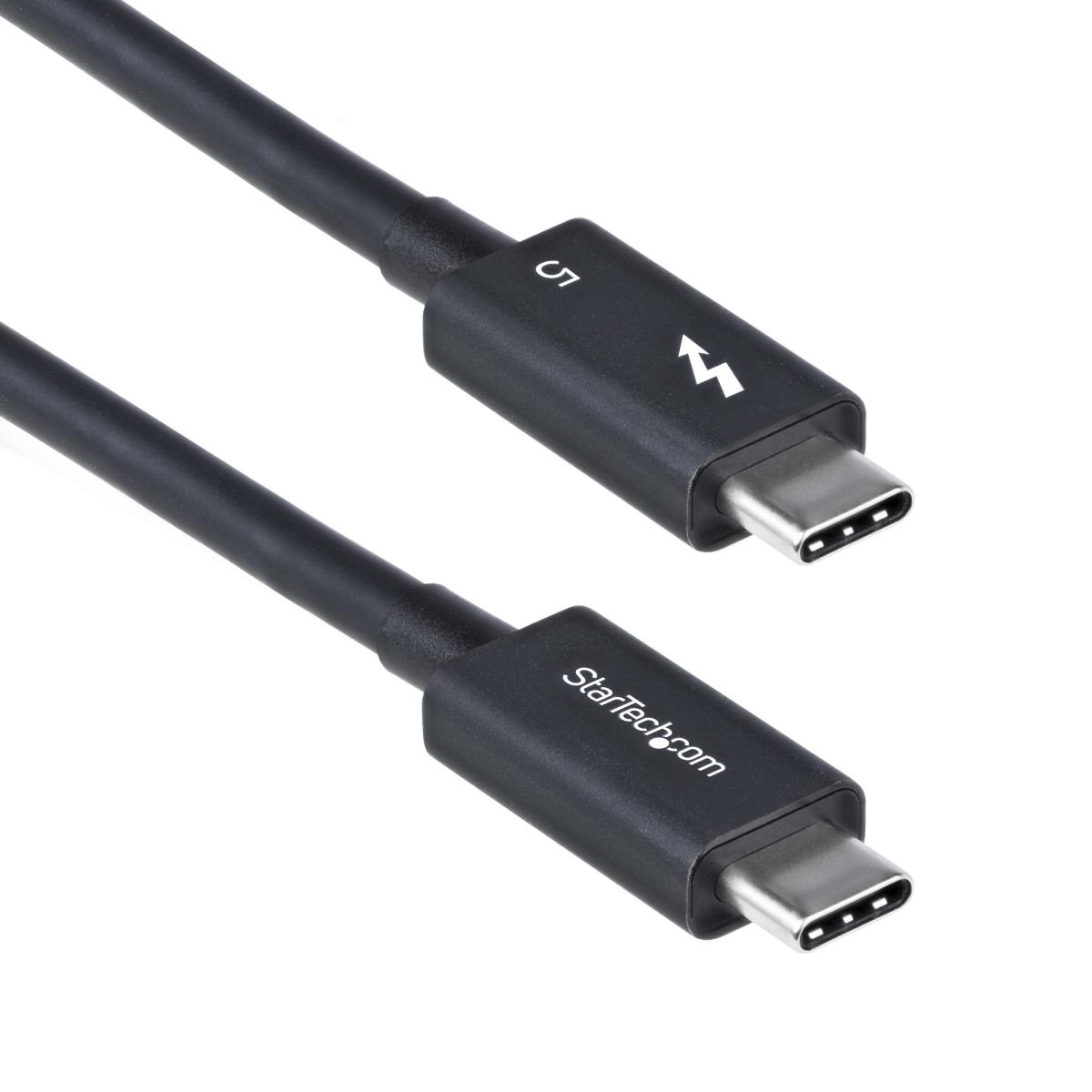 STARTECH.COM Thunderbolt 5 Cable, 80gbps/up To 120gbps, 240w Pd, 8k 60hz, Certified Thunderbolt Cable 80cm