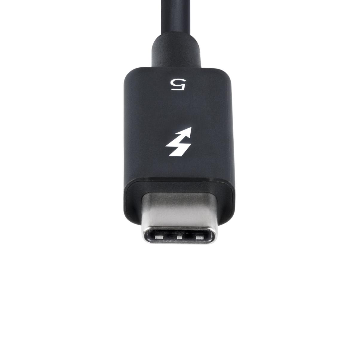 STARTECH.COM Thunderbolt 5 Cable, 80gbps/up To 120gbps, 240w Pd, 8k 60hz, Certified Thunderbolt Cable 80cm