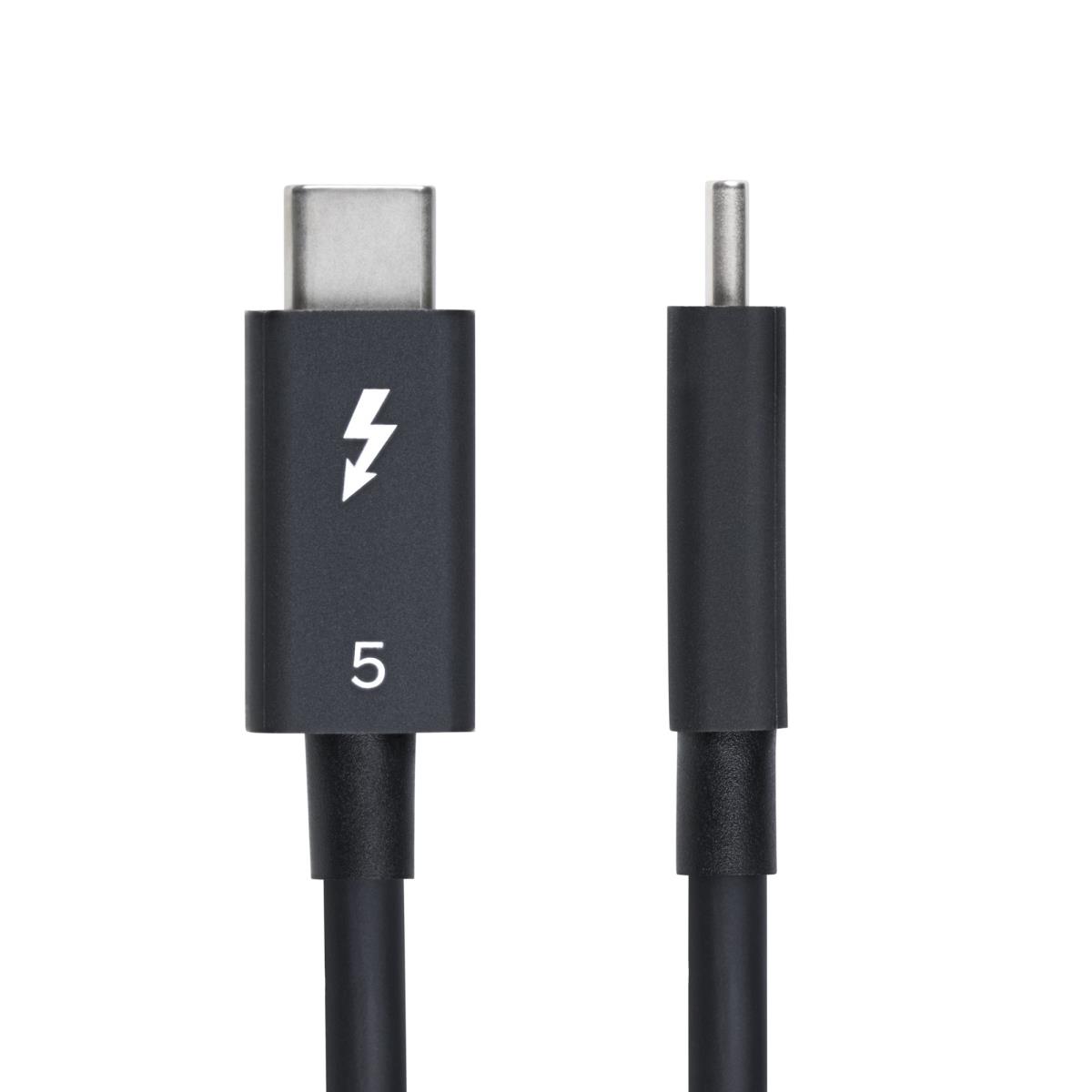 STARTECH.COM Thunderbolt 5 Cable, 80gbps/up To 120gbps, 240w Pd, 8k 60hz, Certified Thunderbolt Cable 80cm