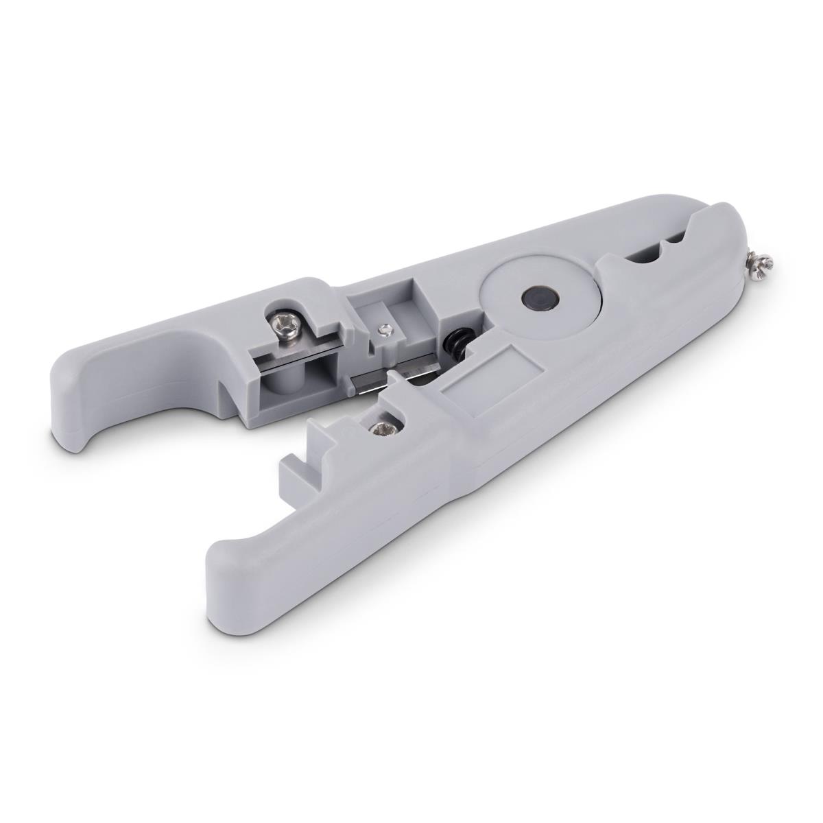 STARTECH.COM Network Cable Stripper And Cutter, Professional Wire Stripper For Utp/ftp/stp/coax Cables, Rotary Wire Stripping And Cutting Tool