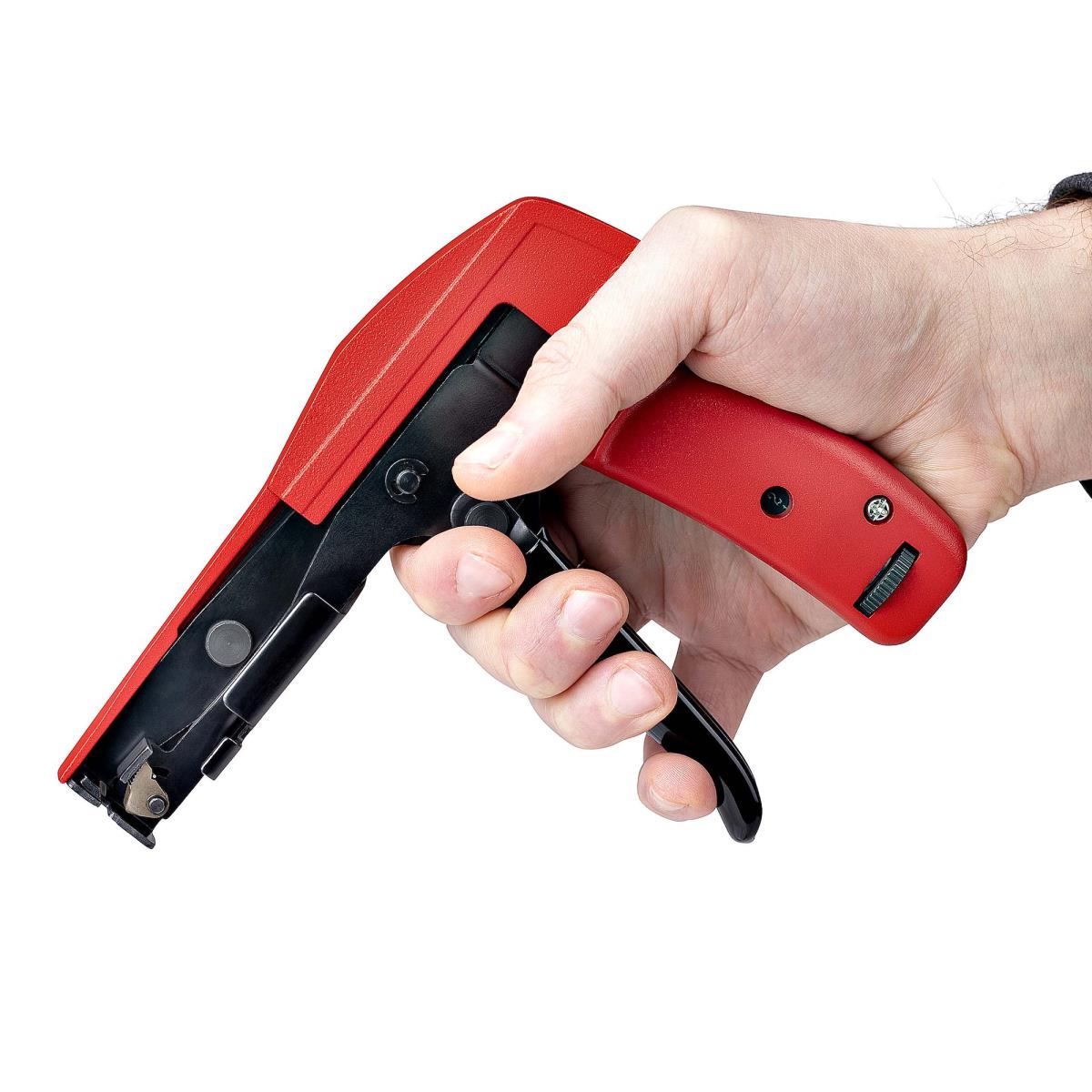 STARTECH.COM Nylon Cable Tie Gun, Zip Tie Cable Installation And Cutter Tool