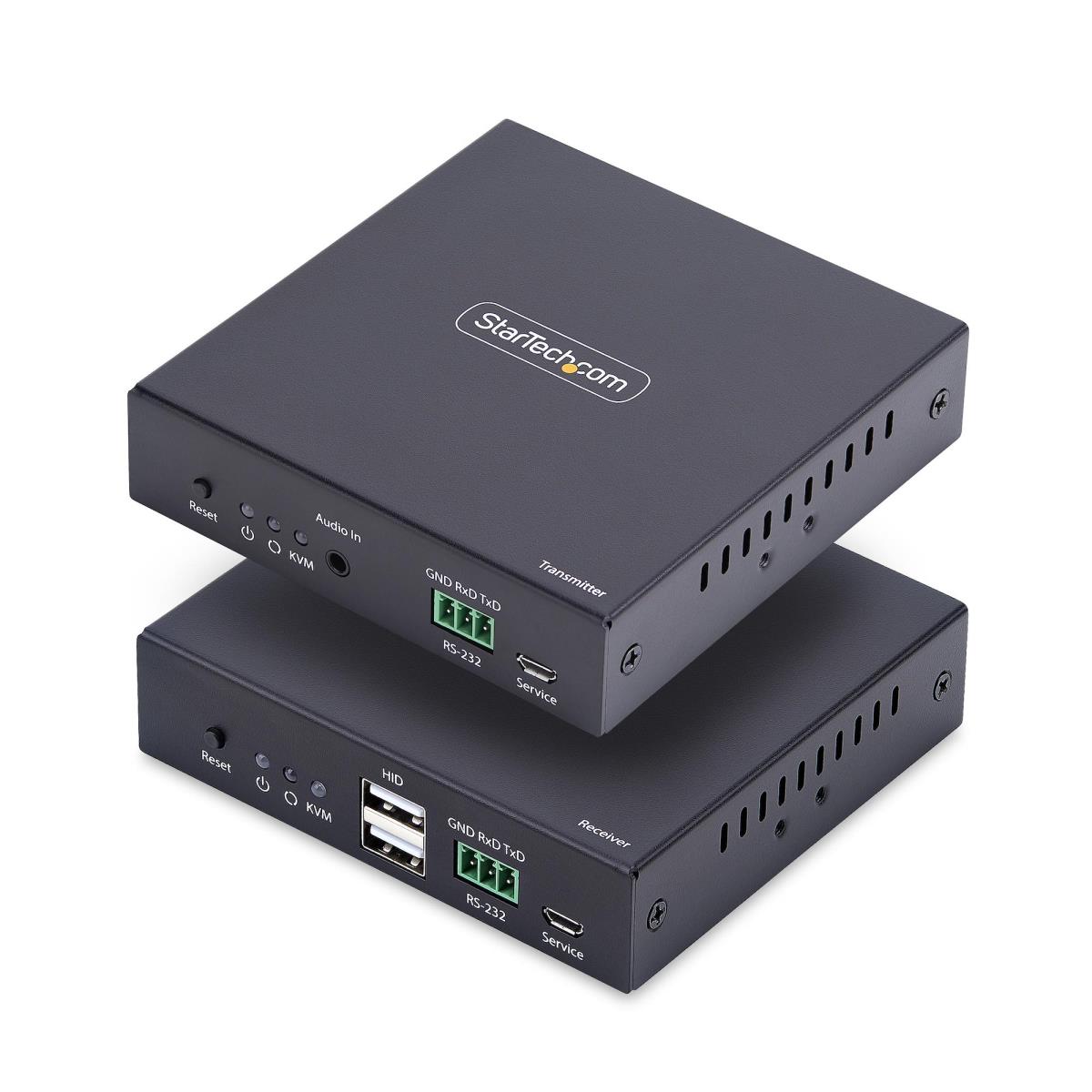 STARTECH.COM Hdmi KVM Extender Over Ip Network 4k 60hz Driverless Hdmi And USB Over Ethernet/CAT6 Avoip Tra
