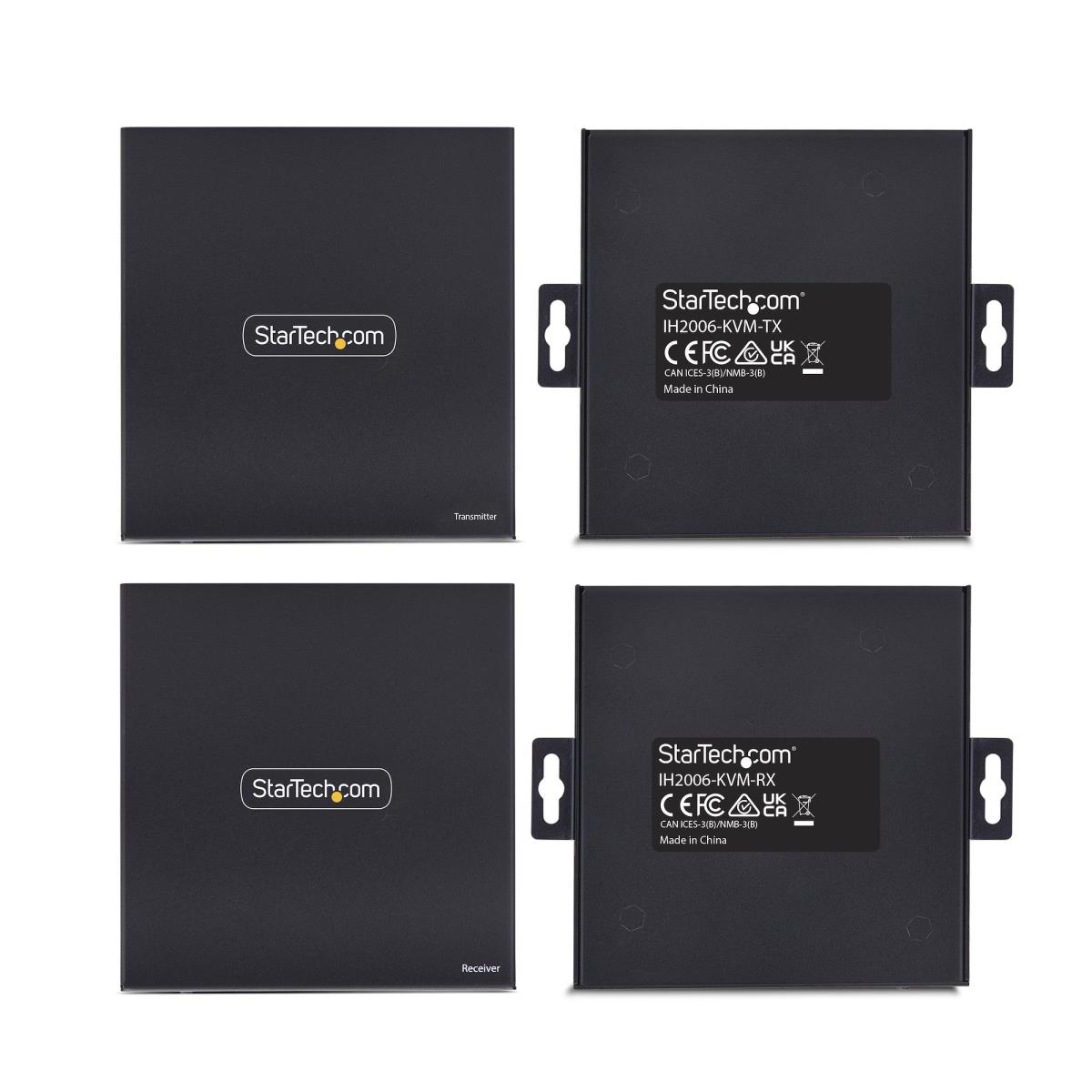 STARTECH.COM Hdmi KVM Extender Over Ip Network 4k 60hz Driverless Hdmi And USB Over Ethernet/CAT6 Avoip Tra