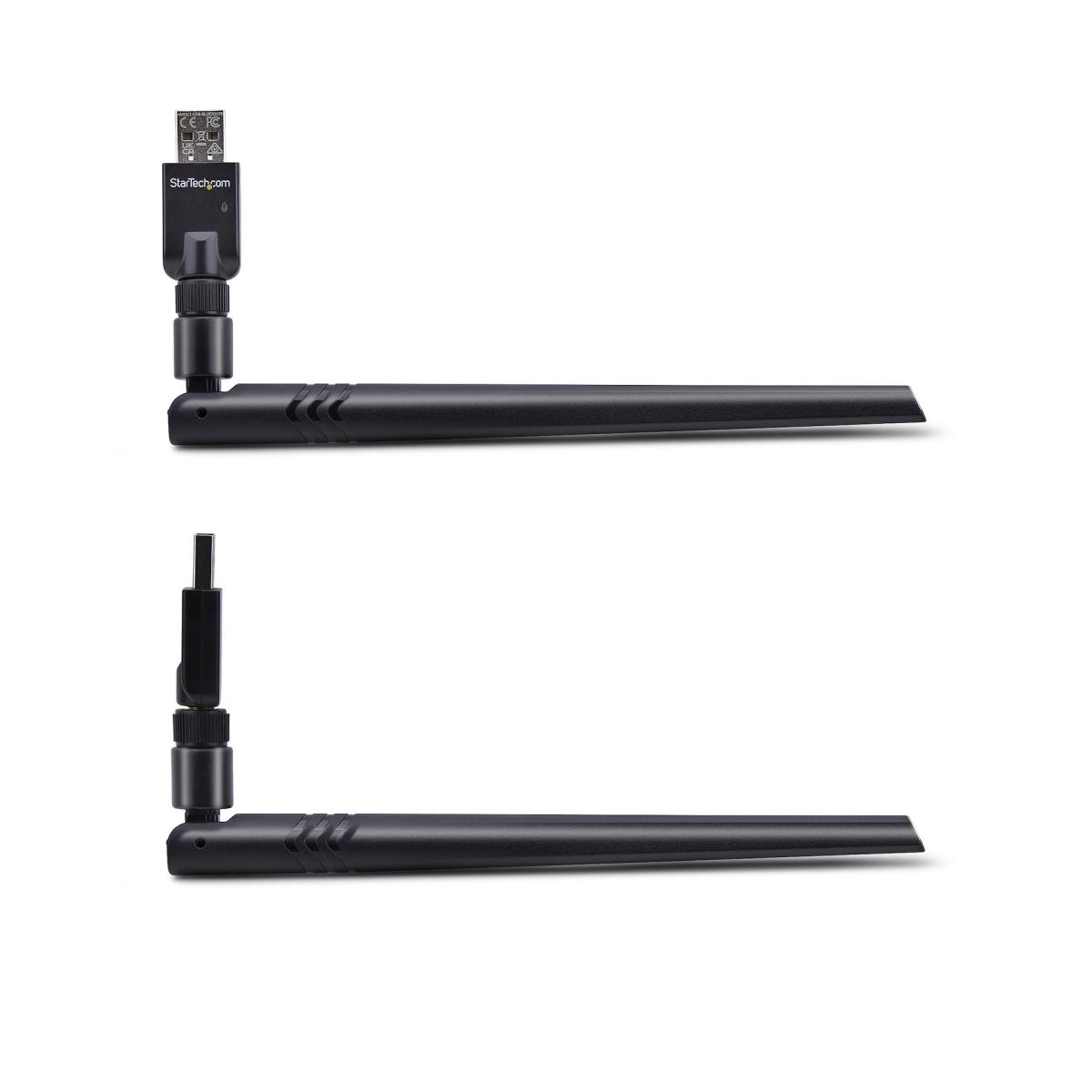 STARTECH.COM USB Bluetooth 5.3 Class 1 Adapter Dongle For Pc/laptop Long-range Connectivity For Keyboard Mo