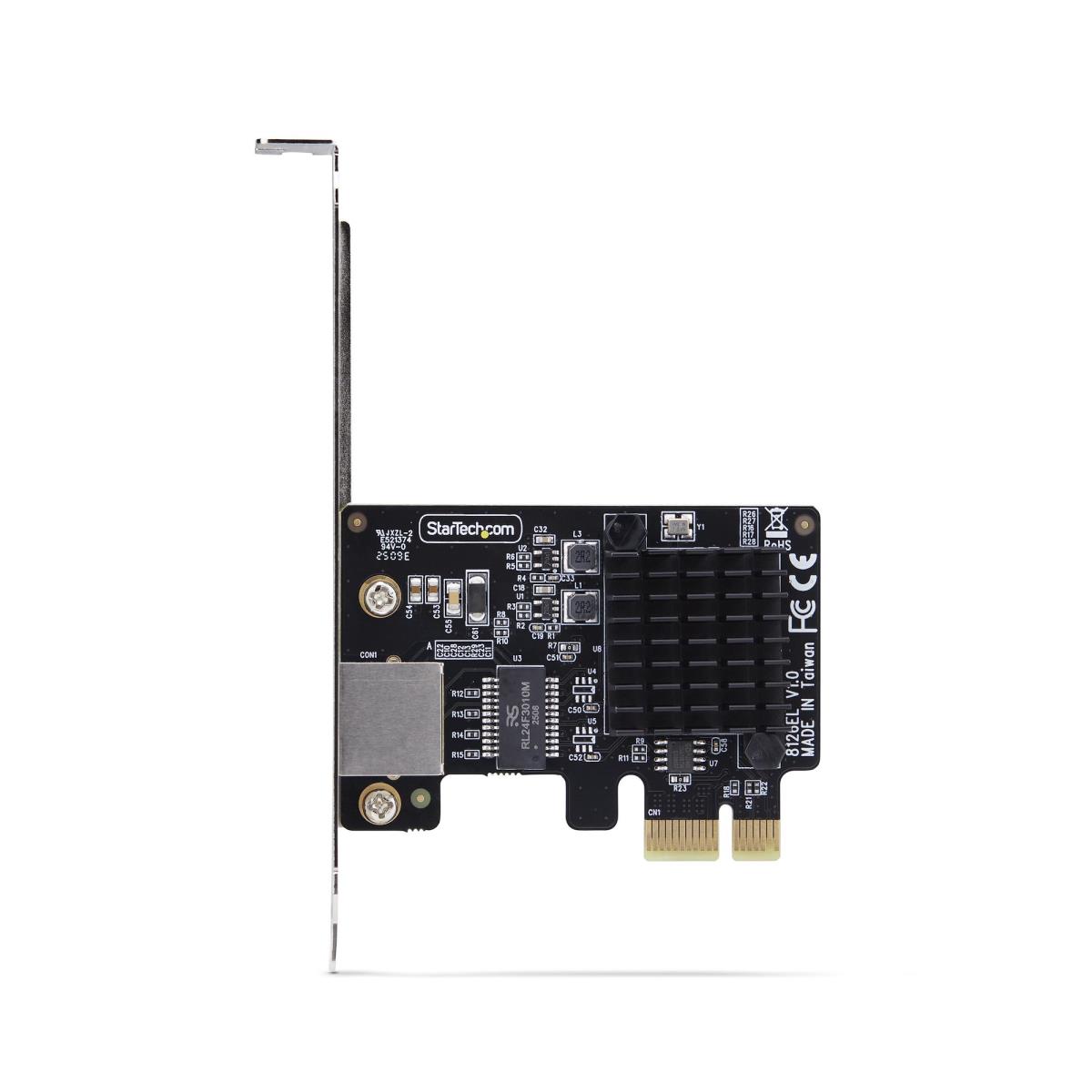 STARTECH.COM Pci-e Network Adapter 1-port 5g Gigabit Card 5g/2.5g/1g/100m/10m  Pci-e Lan Card