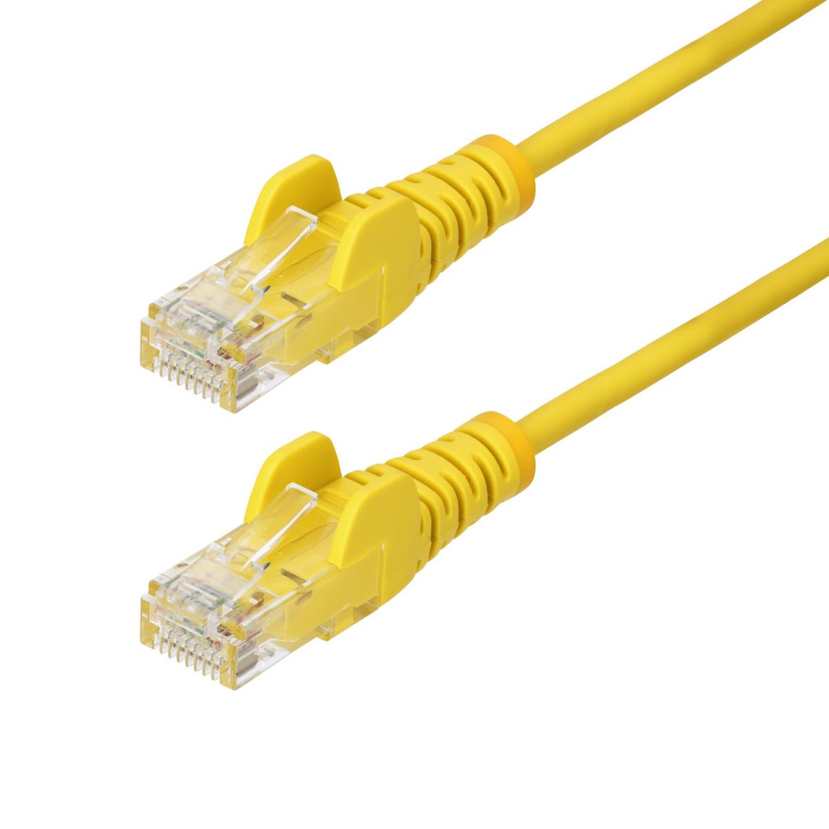 STARTECH.COM Patch Cable - CAT6 - Utp - Snagless - Slim - 3m - Yellow Slim