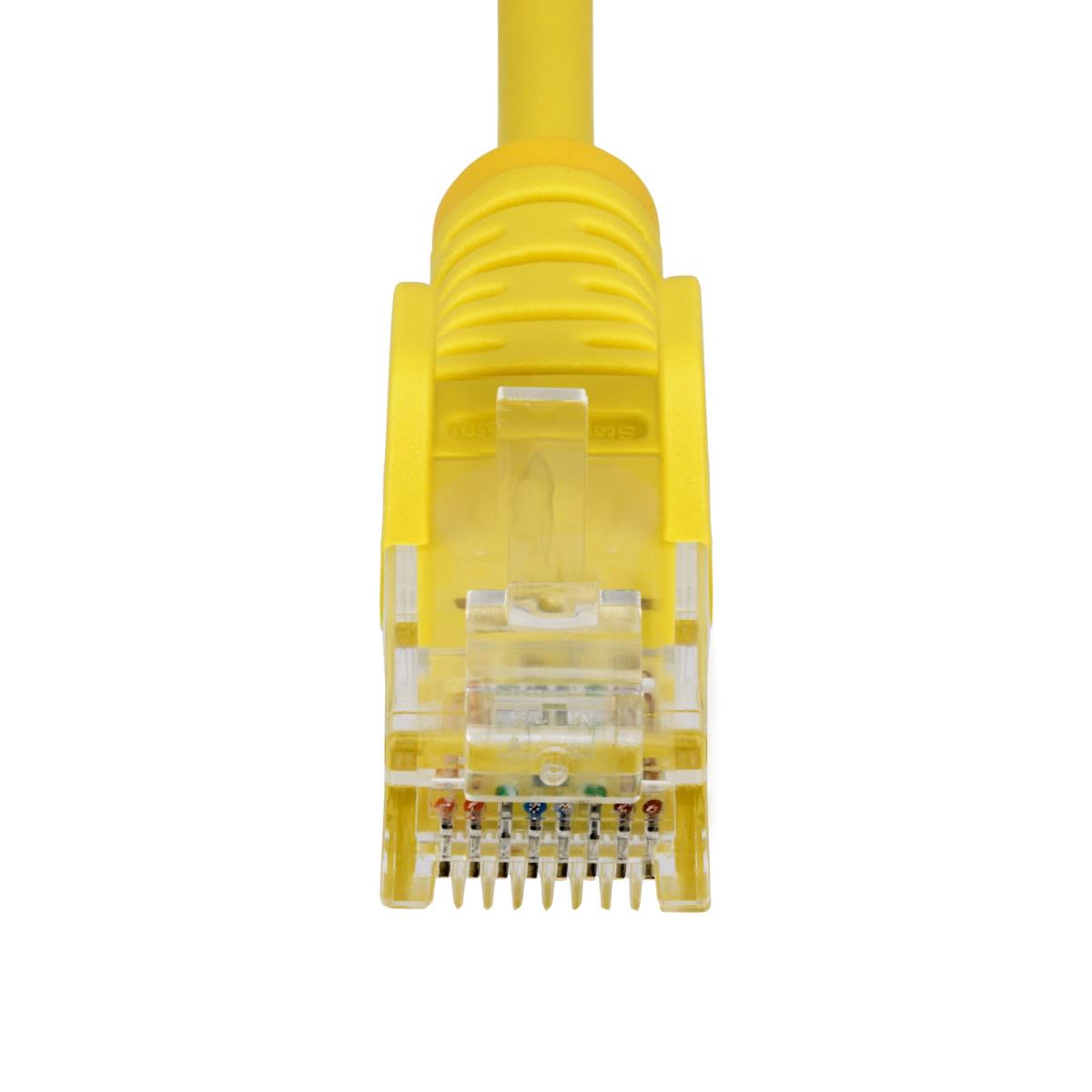 STARTECH.COM Patch Cable - CAT6 - Utp - Snagless - Slim - 3m - Yellow Slim