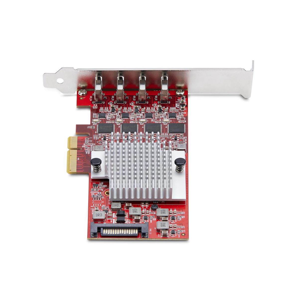 STARTECH.COM USB Controllers Pci-e Expansion Card - 4-port USB Type-c Pcie Card, USB 3.2 10gbps USB-c - 4x Independent