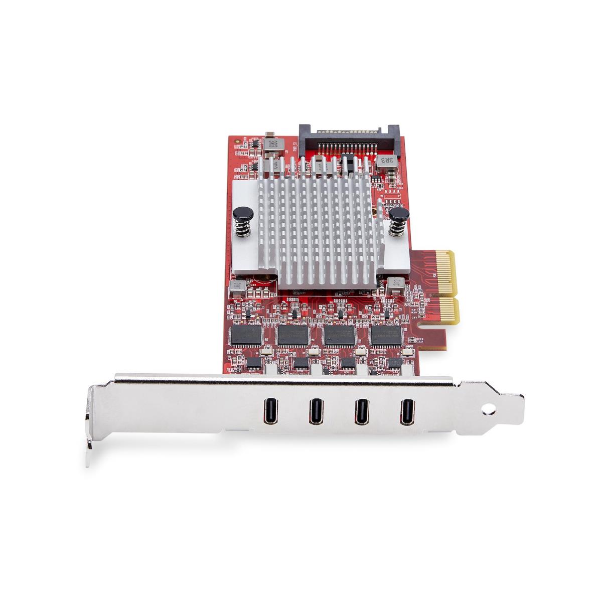 STARTECH.COM USB Controllers Pci-e Expansion Card - 4-port USB Type-c Pcie Card, USB 3.2 10gbps USB-c - 4x Independent