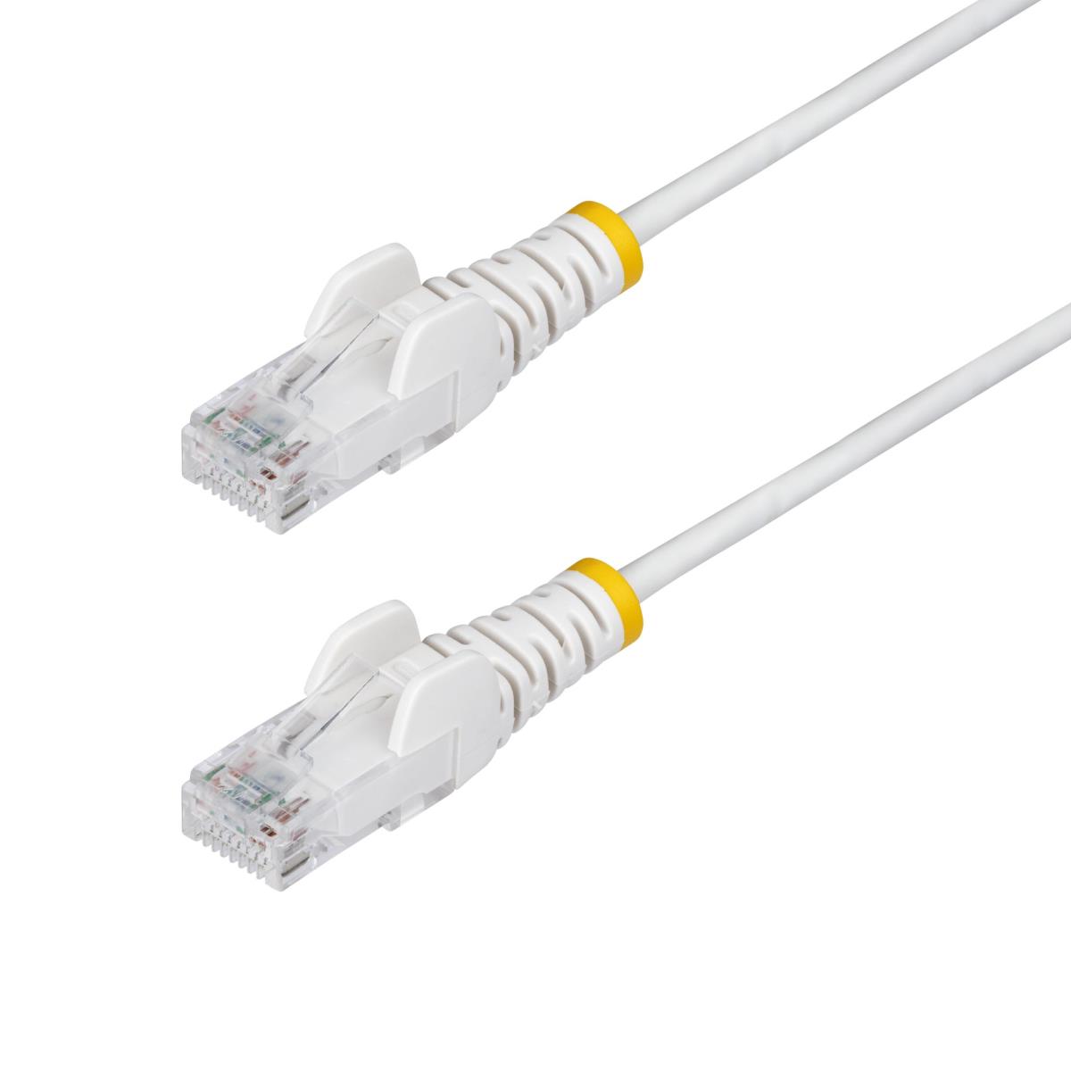 STARTECH.COM Patch Cable - CAT6 - Utp - Snagless - 50cm - White Slim