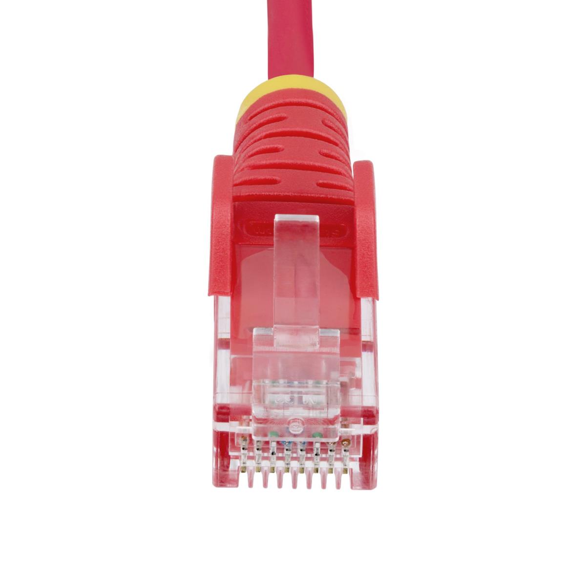STARTECH.COM Patch Cable - CAT6 - Utp - Snagless - Slim - 1.5m - Red