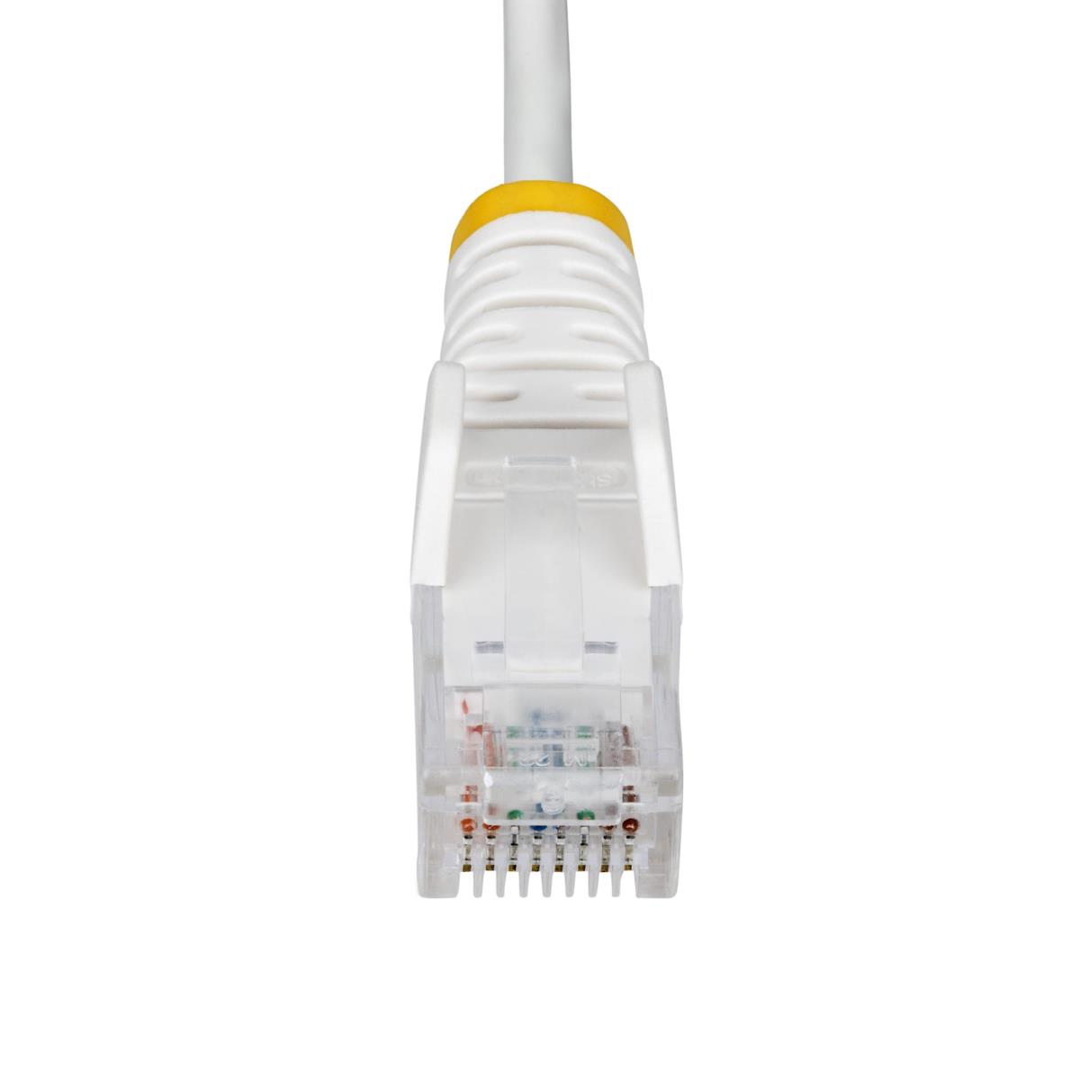 STARTECH.COM Patch Cable - CAT6 - Utp - Snagless - Slim - 3m - White