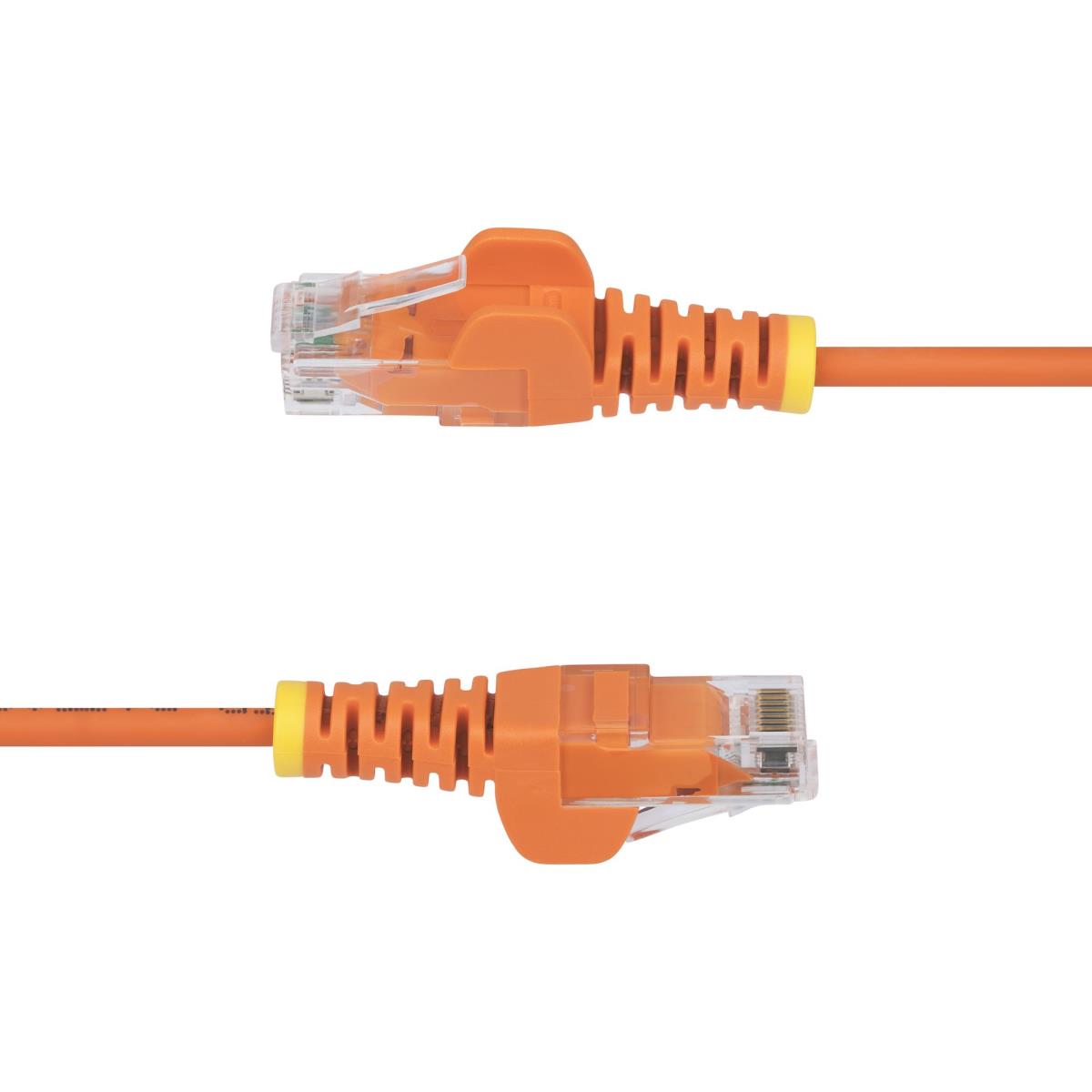 STARTECH.COM Patch Cable - CAT6 - Utp - Snagless - Slim - 3m - Orange