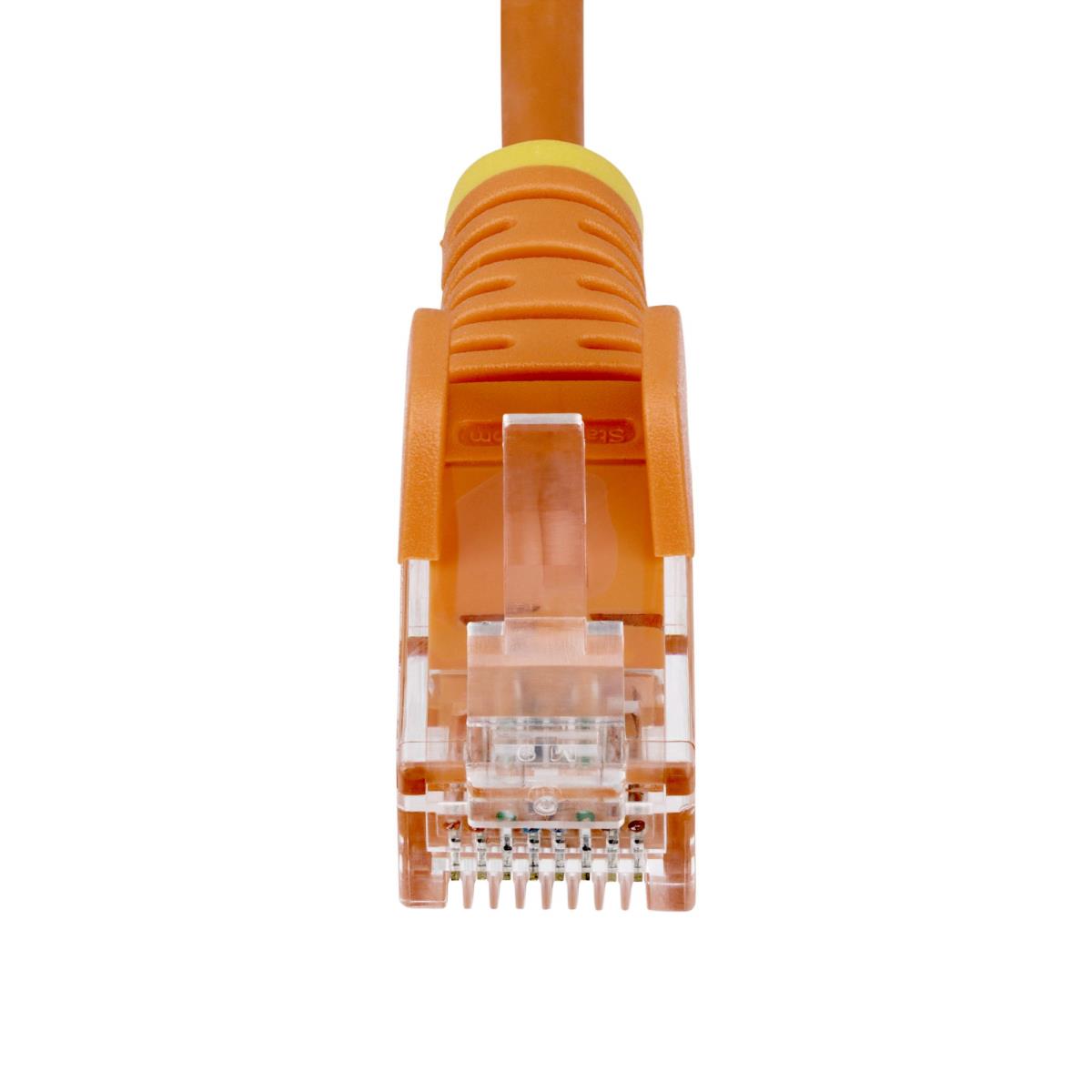 STARTECH.COM Patch Cable - CAT6 - Utp - Snagless - Slim - 3m - Orange