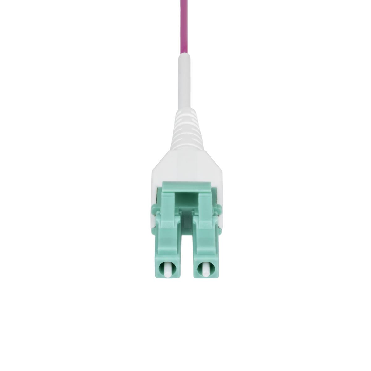 STARTECH.COM Fiber Optic Cable - Om4 Lc/lc Multimode 40g/100g Lommf/vcsel 20m Erika Violet