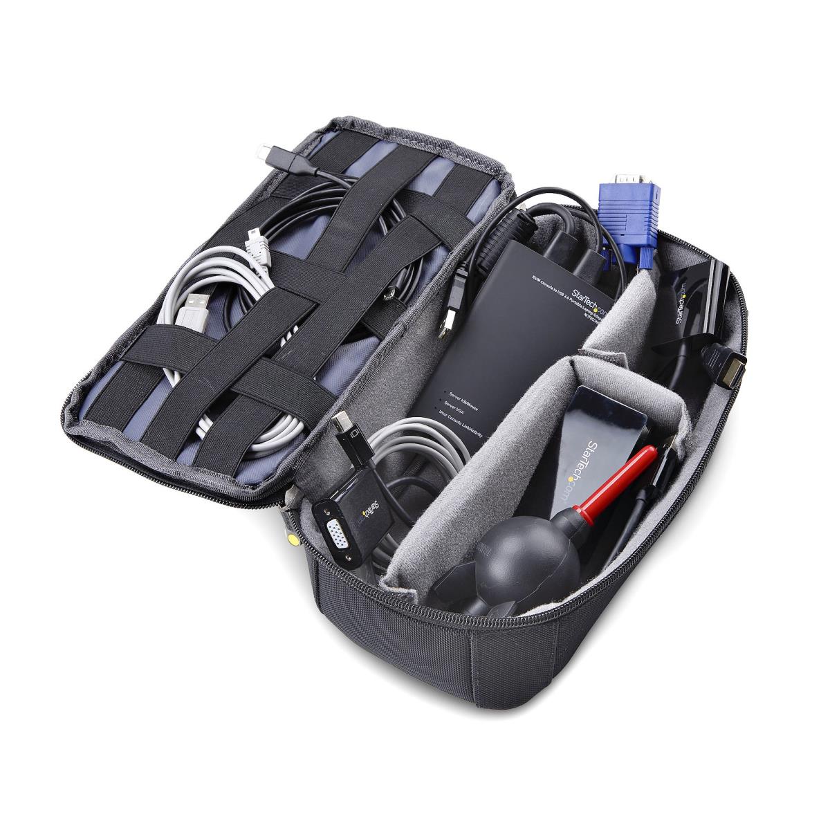 STARTECH.COM Portable Laptop Crash Cart Adapter, USB/vga/mini DisplayPort KVM Console, File Transfer And Video Capture, Taa Compliant