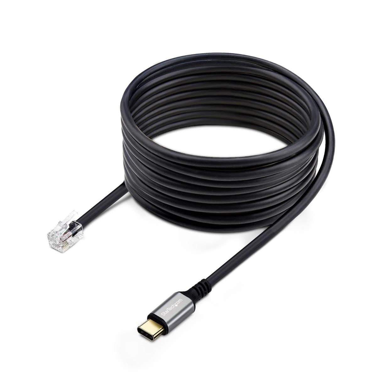 STARTECH.COM USB-c To Rj9 Adapter For Office Phone Handset Or Wired/wireless Headset