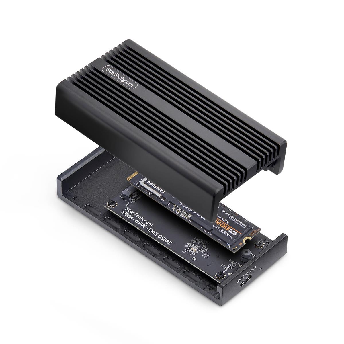 STARTECH.COM Nvme Enclosure SSD Enclosure USB4 M.2