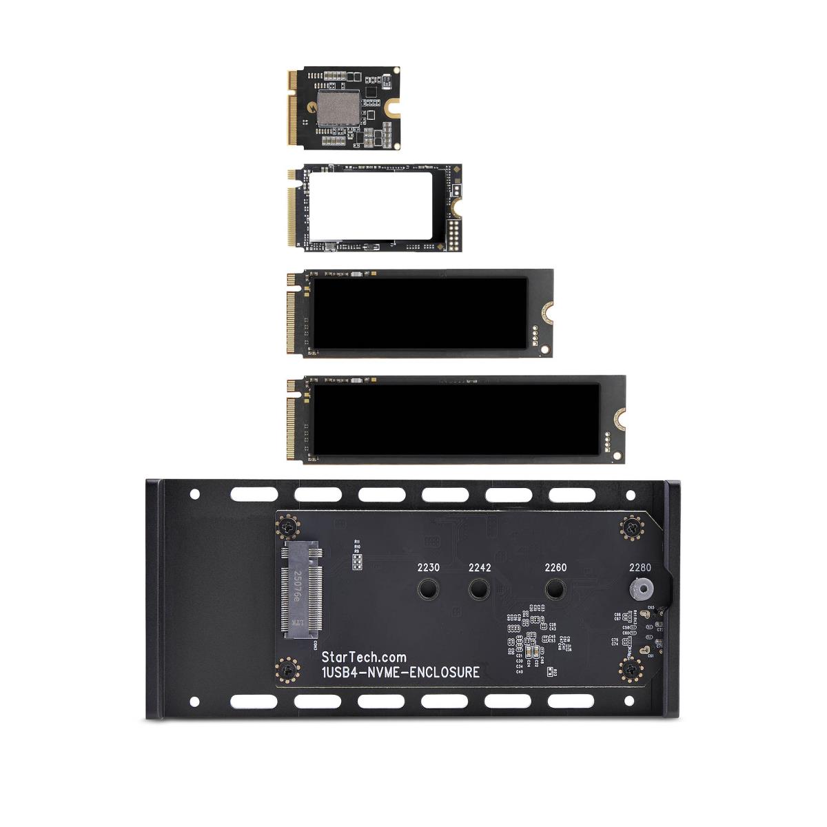 STARTECH.COM Nvme Enclosure SSD Enclosure USB4 M.2